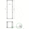 Imagem de Spacial SF/SM 19" fixed rack - 1200 mm