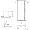 Imagem de Spacial SF/SM 19" swing rack - 1400x800 mm - 27 modules