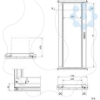Imagem de Spacial SF/SM 19" swing rack - 1400x800 mm - 27 modules