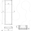 Imagem de Spacial SF/SM 19" swing rack - 1800x600 mm - 36 modules