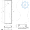 Imagem de Spacial SF/SM 19" swing rack - 1800x600 mm - 36 modules