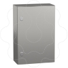 Imagem de SPACIAL S3X stainless 304L Scotch Brite® finish H600xW400xD200 mm.