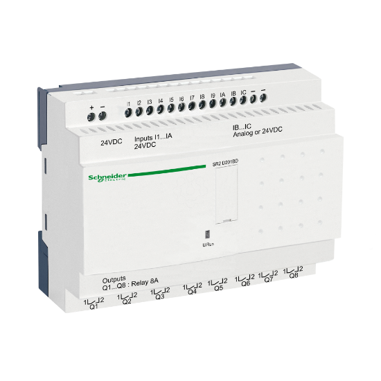 Imagem de Rele inteligente compacto zelio logic - 20 e s - 24 v cc – s/ relogio – sem ecra