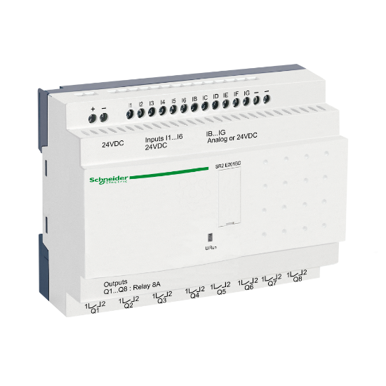Imagem de Rele inteligente compacto zelio logic - 20 e s - 24 v cc – relogio – sem ecra