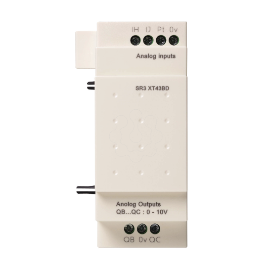 Imagem de Modulo de extensao de e/s analogica - 4 e s - 24 v dc - para zelio logic
