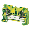 Imagem de BORNE TERR 4MM2 VERD/AM TMOL 1