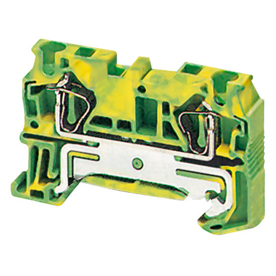 Imagem de BORNE TERR 4MM2 VERD/AM TMOL 1