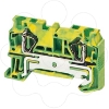 Imagem de BORNE TERR 4MM2 VERD/AM TMOL 1
