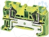 Imagem de BORNE TERR 4MM2 VERD/AM TMOL 1