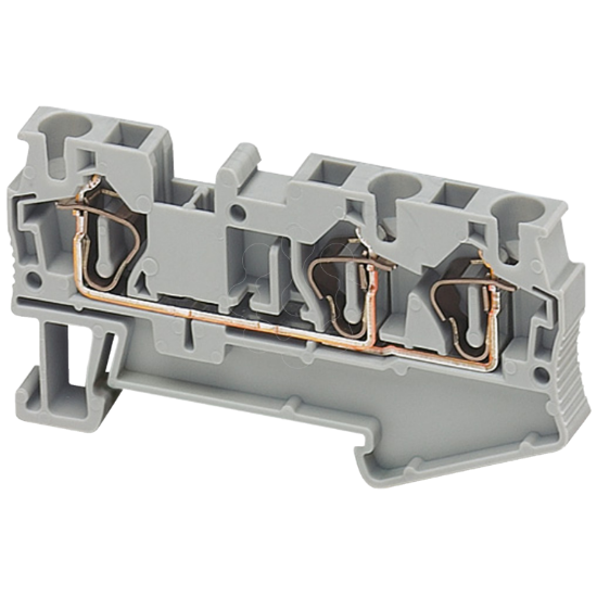 Imagem de BORNE PASS 4MM2 CINZ TMOL 1P 1