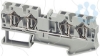 Imagem de BORNE PASS 4MM2 CINZ TMOL 1P 2