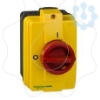 Imagem de interruptor seccionador principal paragem de emergencia em caixa 3P 32A
