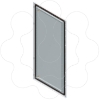Imagem de KIT PAINEL SF PORTA COM FECHO 2200X600MM