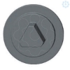 Imagem de Spacial SF/SM flat escutcheon lock - lock 8 mm triangular insert