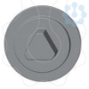 Imagem de Spacial SF/SM flat escutcheon lock - lock 8 mm triangular insert