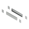 Imagem de Spacial - side plinth - H100 D400 stainless steel 316L