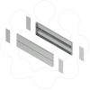 Imagem de Spacial - side plinth - H200 D400 stainless steel 316L