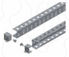 Imagem de PERFIL DE MONTAGEM 40MM P/ PAINEL 1000MM CJ. 2 PCS