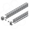 Imagem de PERFIL DE MONTAGEM 40MM P/ PAINEL 2000MM CJ. 2 PCS
