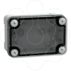 Imagem de PC box IP66 IK08 RAL7035 Int.H125W80D65 Ext.H138W93D72 Transp.cover H20