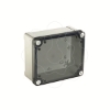 Imagem de PC box IP66 IK08 RAL7035 Int.H125W80D65 Ext.H138W93D72 Transp.cover H20