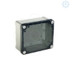 Imagem de PC box IP66 IK08 RAL7035 Int.H125W80D65 Ext.H138W93D72 Transp.cover H20