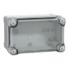 Imagem de PC box IP66 IK08 RAL7035 Int.H175W105D100 Ext.H192W121D105 Transp.cover H40