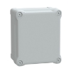 Imagem de PC box IP66 IK08 RAL7035 Int.H175W150D100 Ext.H193W164D105 opaque PC cover H40