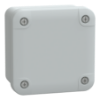 Imagem de PC box IP66 IK08 RAL7035 Int.H80W80D65 Ext.H89W89D51 opaque PC cover H10