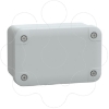 Imagem de ABS box IP66 IK07 RAL7035 Int.H105W65D55 Ext.H116W74D62 Opaque cover H10