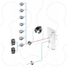 Imagem de External handle with 455 barrel  key