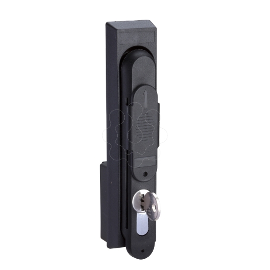 Imagem de Retractable handle lock with lock cover