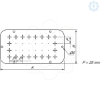 Imagem de Standard for Spacial S3D encl. RAL7035 L245xW130.