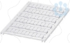 Imagem de MARKING CARD WITH 6 STRIPS 6MM UNPRINTED 60 CHARACTERS WHITE