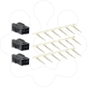 Imagem de Kit ligador para alimentacao motorconector padrao para BCH2.B/.D/.F   40/60/80mm