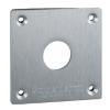 Imagem de Placa frontal perfurada - xap-e - metal - 1 abertura