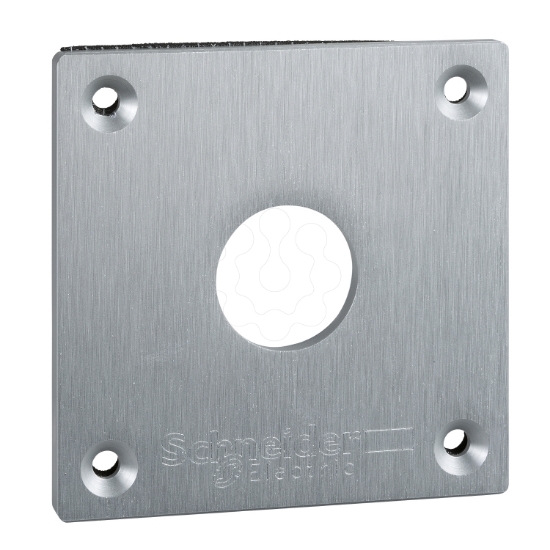 Imagem de Placa frontal perfurada - xap-e - metal - 1 abertura