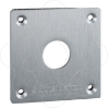 Imagem de Placa frontal perfurada - xap-e - metal - 1 abertura