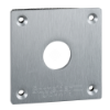 Imagem de Placa frontal perfurada - xap-e - metal - 1 abertura