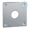 Imagem de Placa frontal perfurada - xap-e - metal - 1 abertura