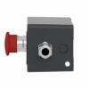Imagem de Estacao controlo - xaw-f - metal - 1 nc + 1 nc - vermelho – paragem emergencia