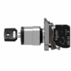 Imagem de Interruptor selector chave preto o 22   2 posicoes 90° estatico   1 no   atex