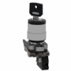 Imagem de Interruptor selector chave preto o 22   2 posicoes 90° estatico   1 no   atex