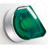 Imagem de Interruptor selector iluminado verde o 22 manipulo 2 posicoes - 24 v - 1no+1nc