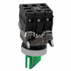 Imagem de Interruptor selector iluminado verde o 22 manipulo 2 posicoes - 24 v - 1no+1nc