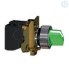 Imagem de Interruptor selector iluminado verde o 22 manipulo 2 posicoes - 240 v - 1no+1nc