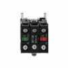 Imagem de Interruptor selector iluminado amarelo o 22 manipulo 2 posicoes - 24 v - 1no+1nc