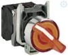 Imagem de Interruptor selector iluminado amarelo o 22 manipulo 2 posicoes - 240 v-1no+1nc