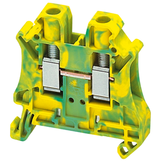 Imagem de BORNE TERR 6MM2 VERD/AM 1P 1X1