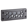 Imagem de ENTR CAB RECT 112X36MM 22 FUROS IP65